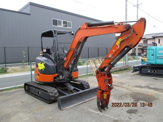 日立建機 ミニショベル ZX35U-3 グラスパー付 | 中古建機を探す